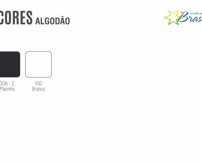 Catalogo de Cores | 100% Algodão Premium