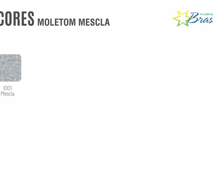 Catalogo de Cores | Moletom Mescla