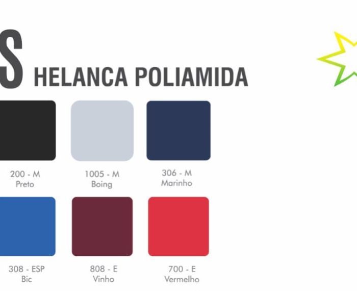 Catalogo de Cores | Helanca Poliamida